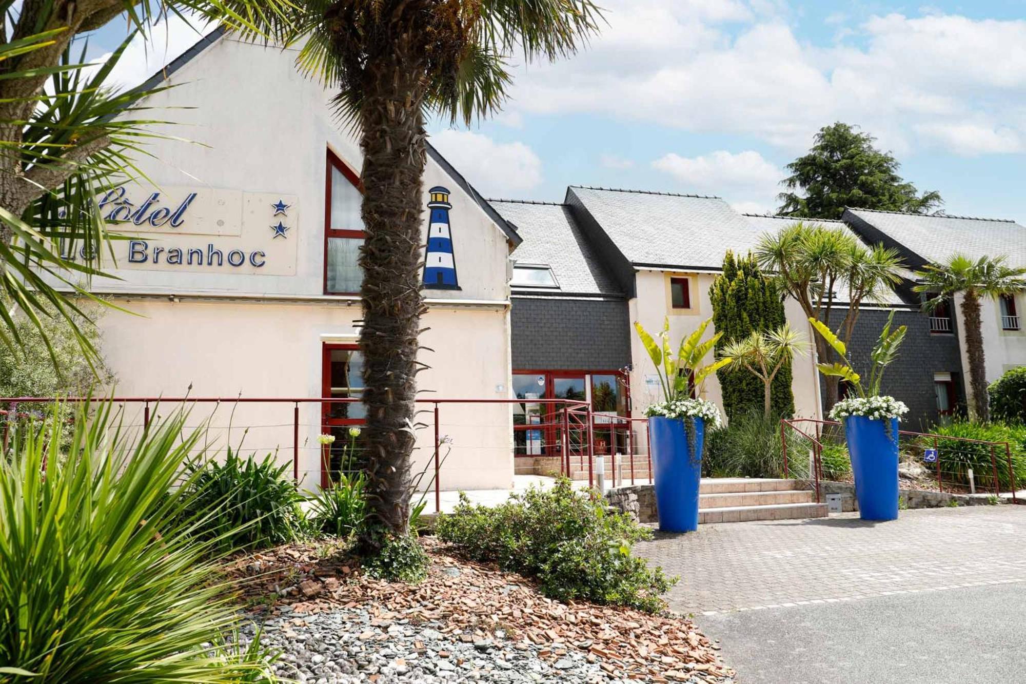 Hotel Le Branhoc - Brit Hotel Auray Exterior photo
